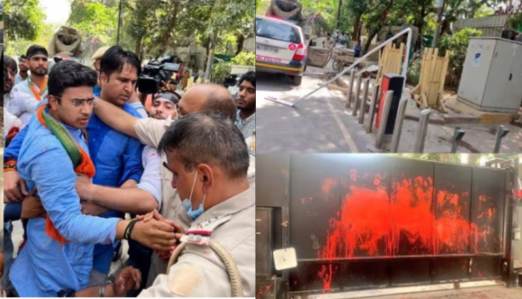 Arvind Kejriwal: अरविन्द केजरीवाल के घर पर हमला, CCTV कैमरे-सिक्योरिटी बैरियर तोड़े; BJP पर लगे आरोप