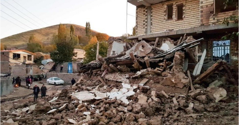 Earthquake in Iran - ईरान में आए 6 की तीव्रता से तेज भूकंप के झटके , जापान में भी हिली धरती 20 लाख घरों में बिजली गुल