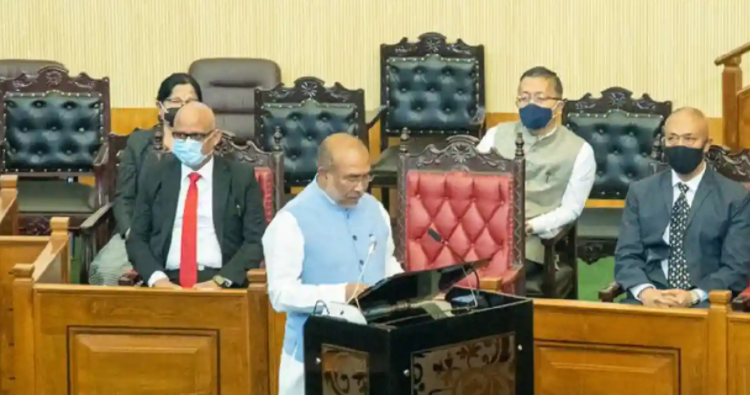 Manipur Election 2022: भाजपा विधायक दल की बैठक आज दोपहर