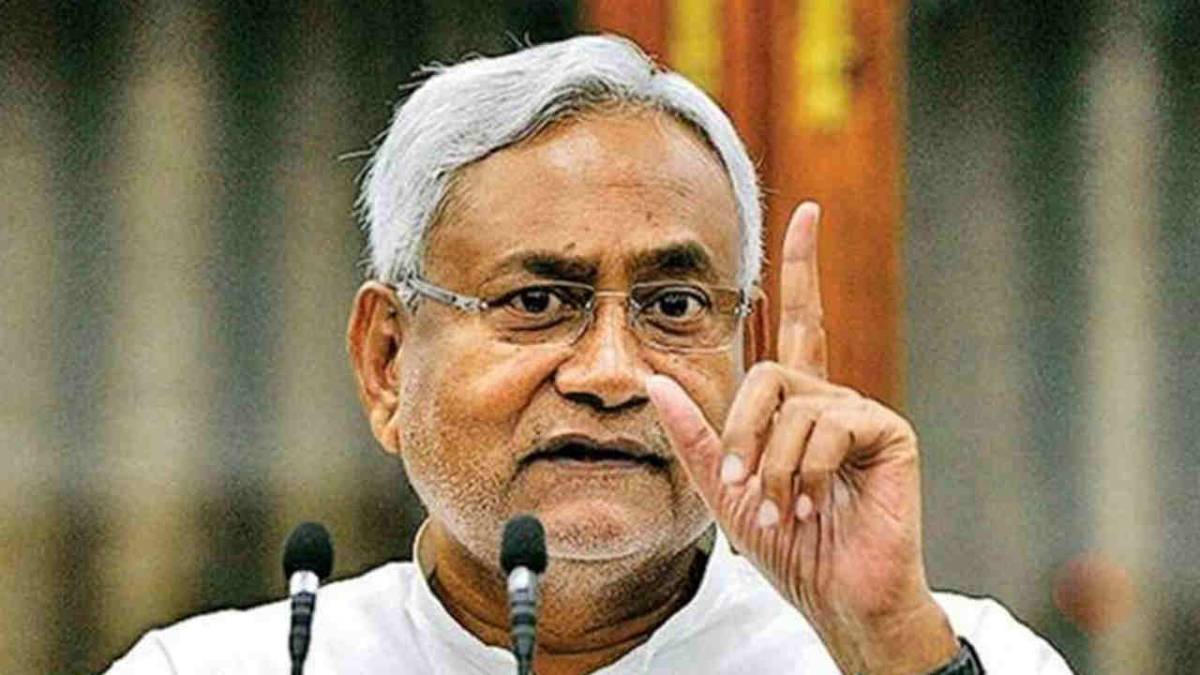 Bihar Chief Minister Nitish Kumar