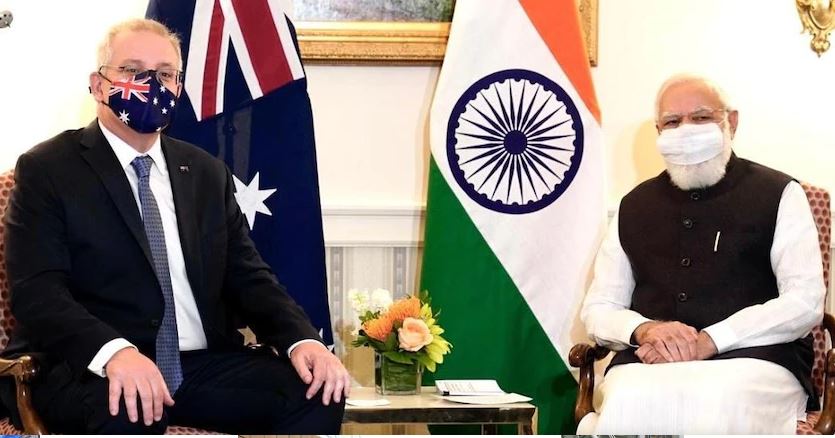 ऑस्ट्रेलिया के साथ इंडिया का एक्सपोर्ट होगा डबल, भारत ऑस्ट्रेलिया ने आर्थिक सहयोग एवं व्यापार पर किया समझौता