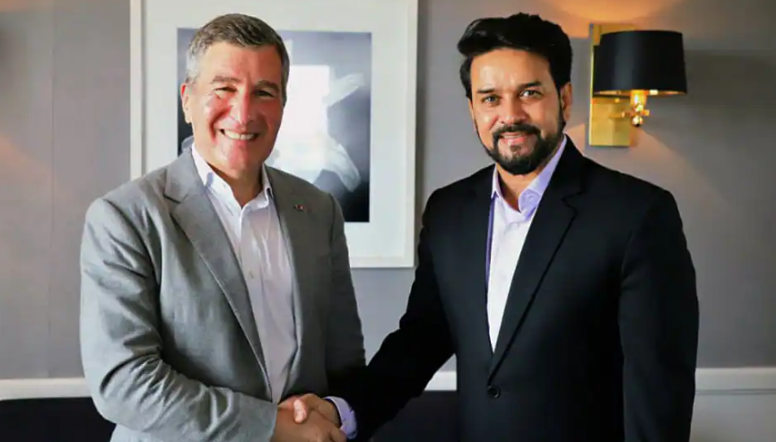 Anurag Thakur Cannes file photo