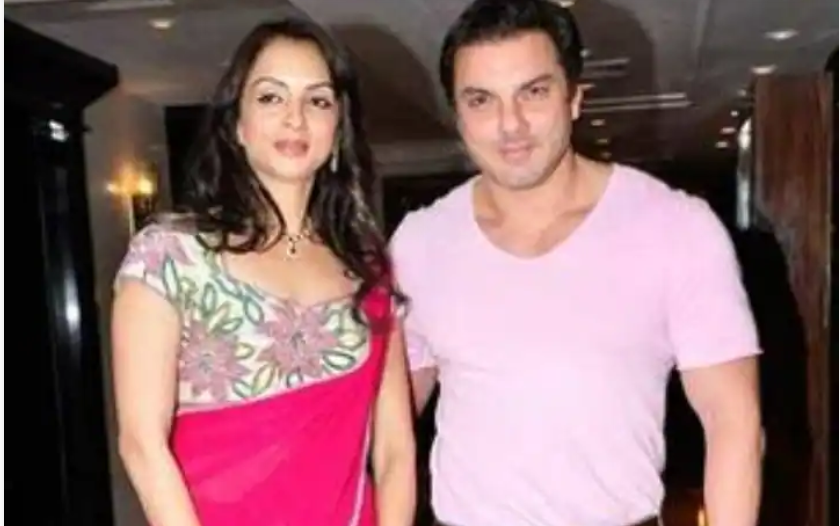 Sohial khan and his wife file photo