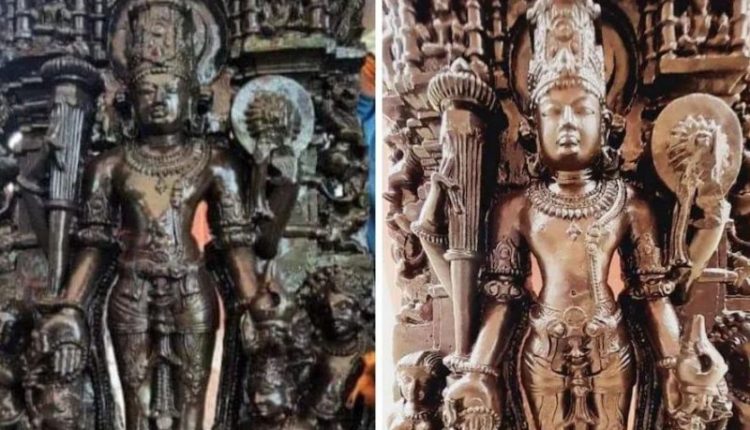 उत्तर प्रदेश, गोरखपुर, भगवान विष्णु की 1200 साल पुरानी दुर्लभ प्रतिमा, गोला, Uttar Pradesh, Gorakhpur, 1200 years old rare statue of Lord Vishnu, Gola