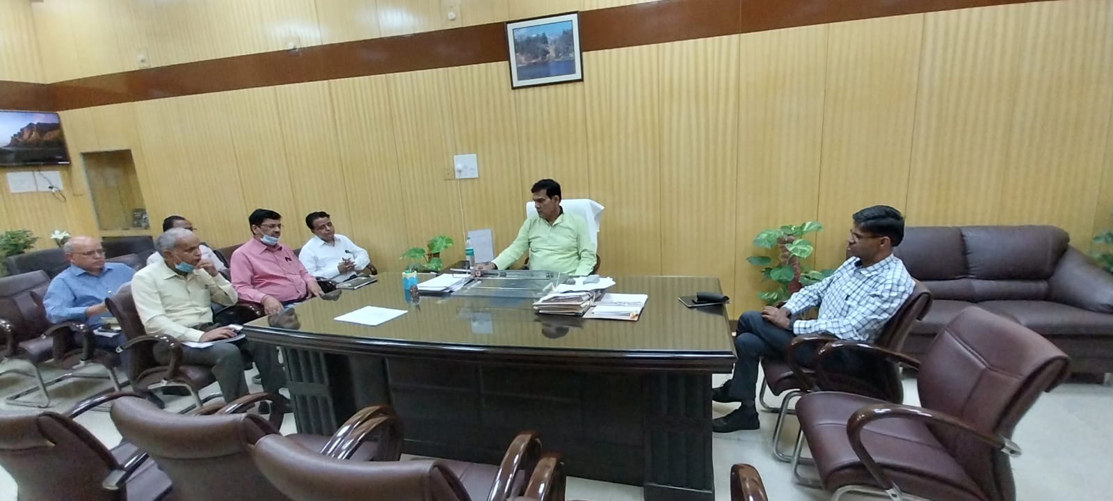 उत्तर प्रदेश, लखनऊ, बिजली मंत्री, नगर विकास एवं ऊर्जा विभागम एके शर्मा, Uttar Pradesh, Lucknow, Power Minister, Urban Development and Energy Department AK Sharma