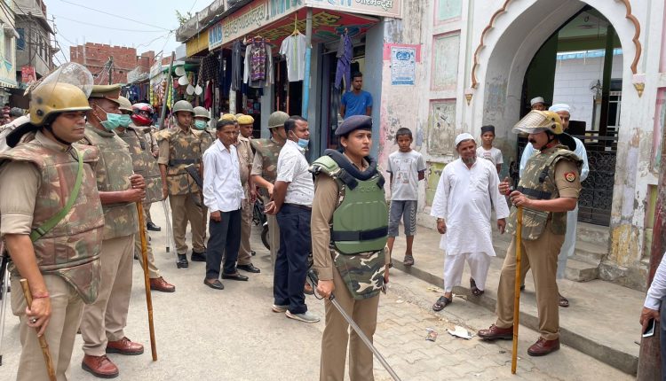 Bulandshahr police on alert