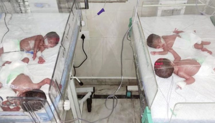 उत्तर प्रदेश, आगरा, 4 बच्चों को जन्म, Uttar Pradesh, Agra, 4 children born