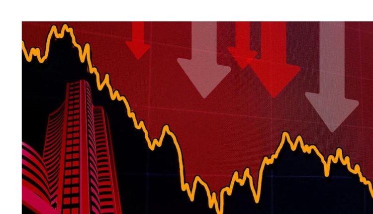 share market down file photo