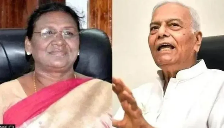 राष्ट्रपति चुनाव, द्रोपदी मुर्मू, यशवंत सिन्हा