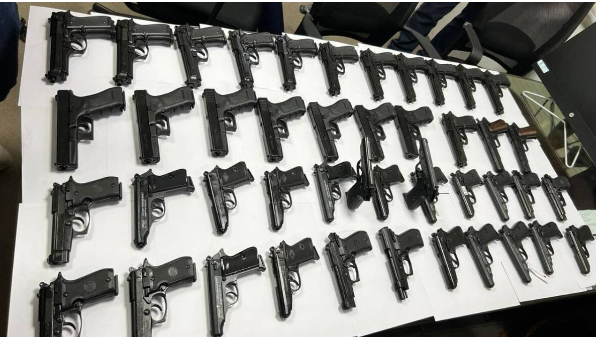 45 Gun Found in delhi airport