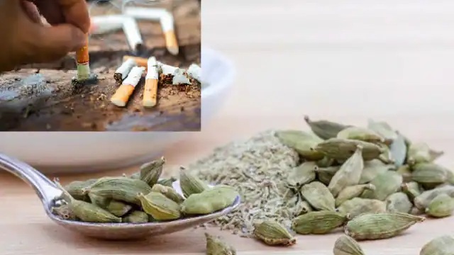 addiction, adopt, cardamom, cigarette, effective, fennel, Get, Green, recipe, Rid, then, this, tobacco