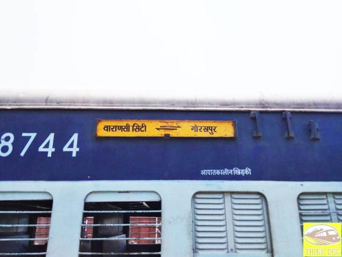 उत्तर प्रदेश, पूर्वोत्तर रेलवे, वाराणसी सिटी-गोरखपुर एक्सप्रेस, Uttar Pradesh, North Eastern Railway, Varanasi City-Gorakhpur Express