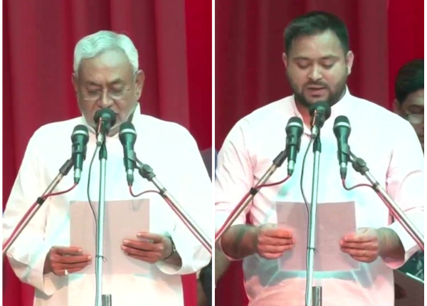 बिहार, नीतीश कुमार, शपथ ग्रहण समारोह, तेजस्वी यादव