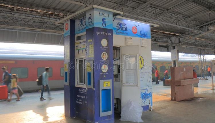 पूर्वोत्तर रेलवे लखनऊ, गोरखपुर, बस्ती, वाटर वेंडिंग मशीनें