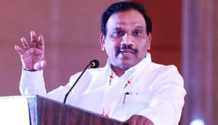 हिन्दू, सूद्र, डीएमके सांसद ए राजा