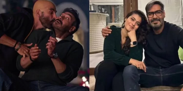 अजय देवगन के बर्थडे पर काजोल का मजेदार तंज, ‘केक से आग लगने का खतरा’—अक्षय कुमार ने भी लुटाया प्यार