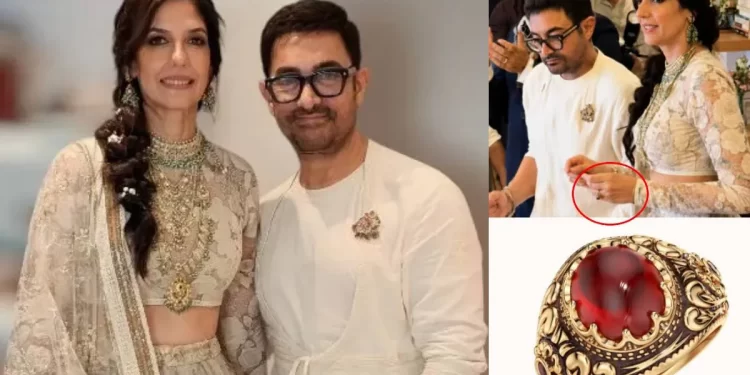 आमिर खान ने गौरी को पहनाई दुर्लभ रूबी की अंगूठी, 131 कारीगरों की 256 घंटे की मेहनत बनी चर्चा का विषय