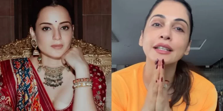 ईशा कोप्पिकर ने खुद को बताया ‘अंधभक्त’, कंगना रनौत ने किया समर्थन; बोलीं- मुझे अपने देश और लोगों से प्यार